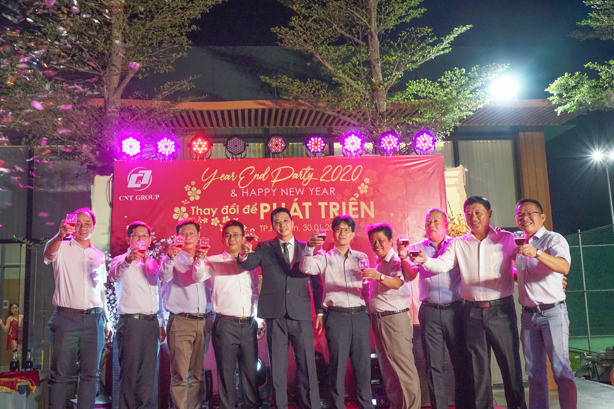 CNT Group's Year End Party with employees in Ha Tien City